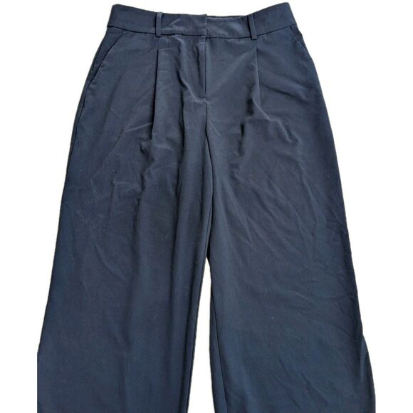 Loft Peyton Trouser Pants in Bi-Stretch Navy Blue Size 10 - Picture 4 of 11